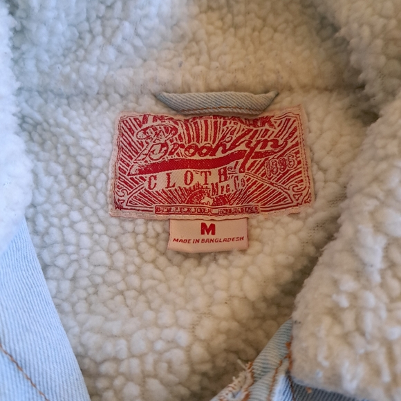 Jean jacket M sherpa lined - Picture 4 of 7